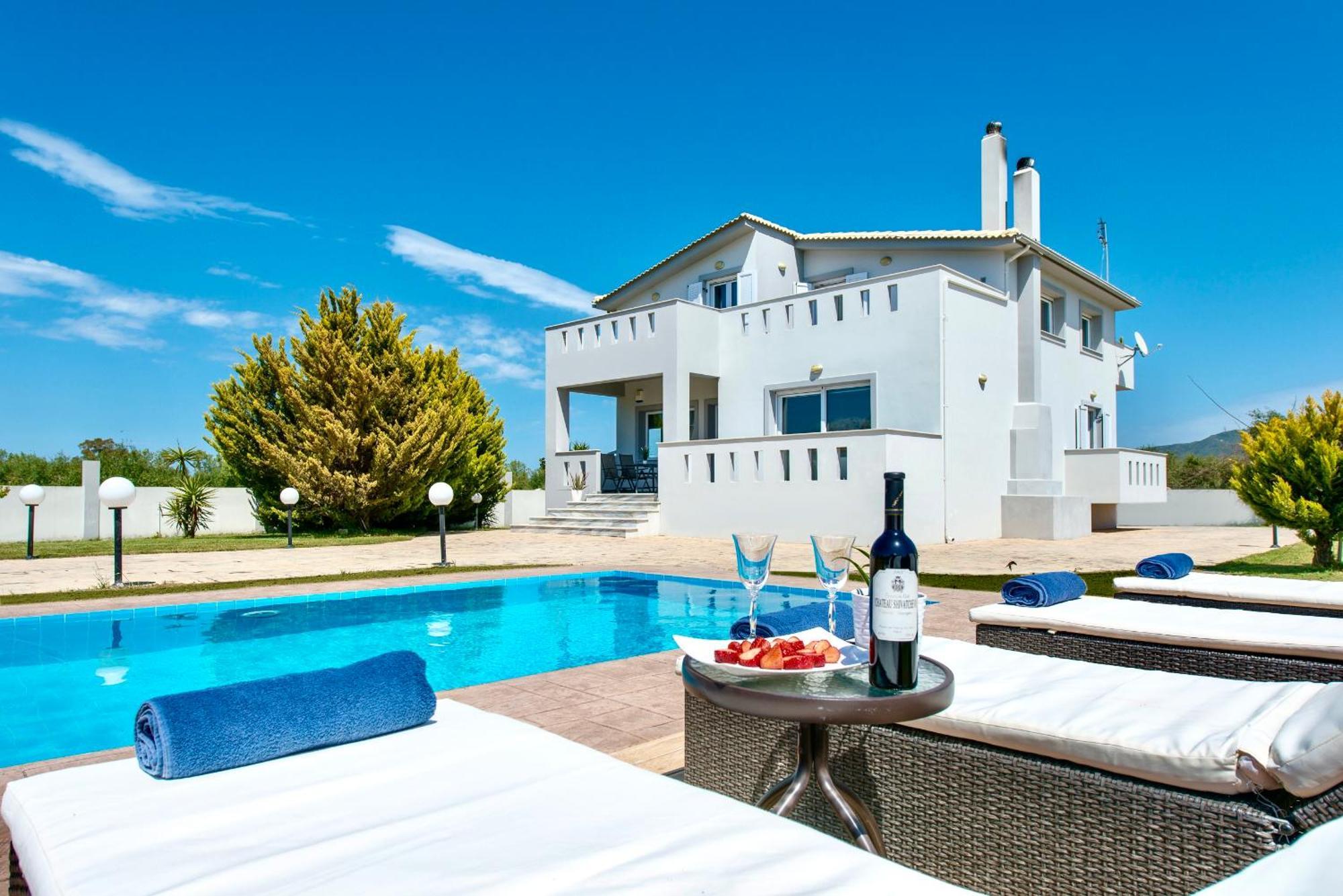 Muthee Luxurious Private Villa Laganas Exterior foto